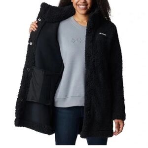 Columbia Women's Black Teddy Jacket